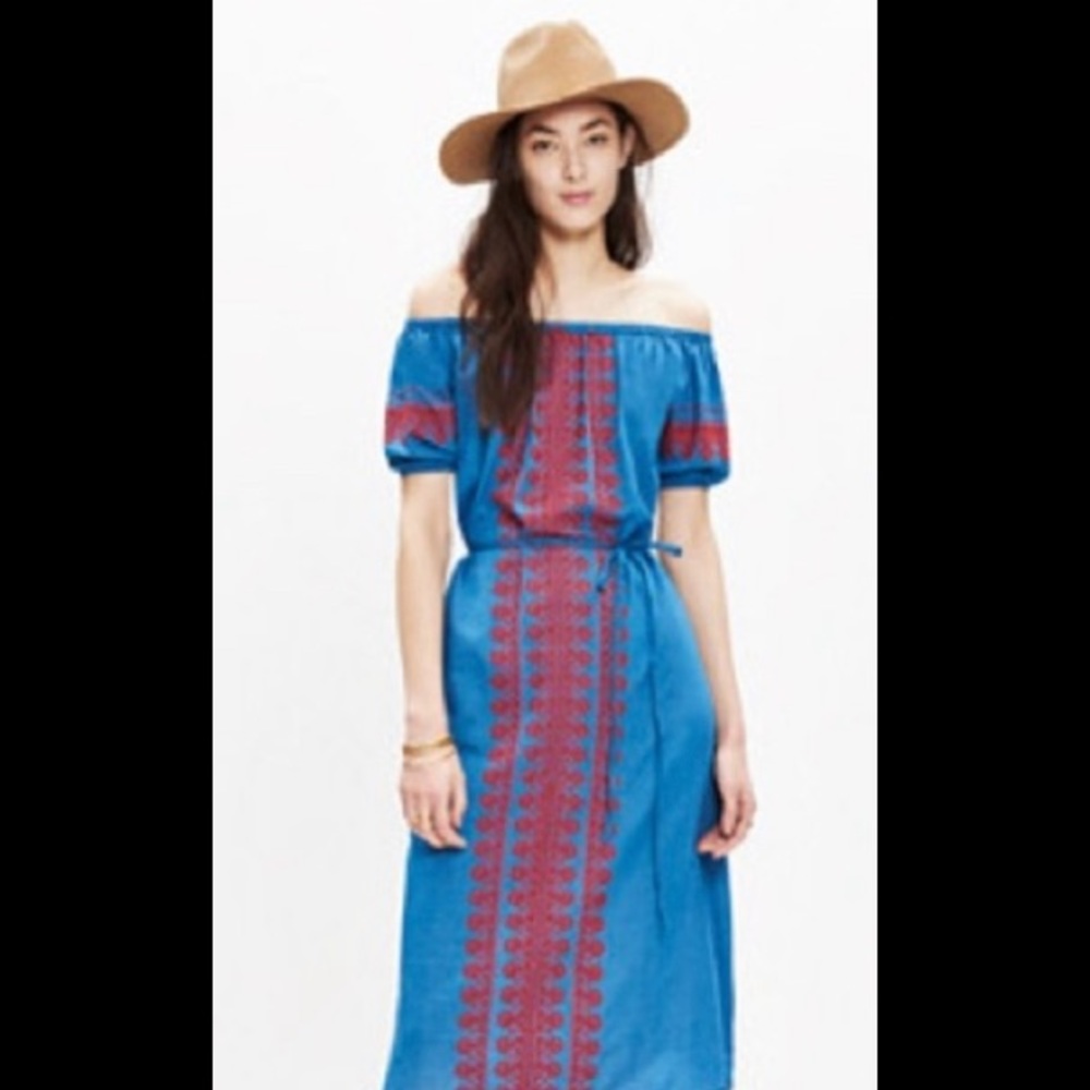 Madewell chambray dress
